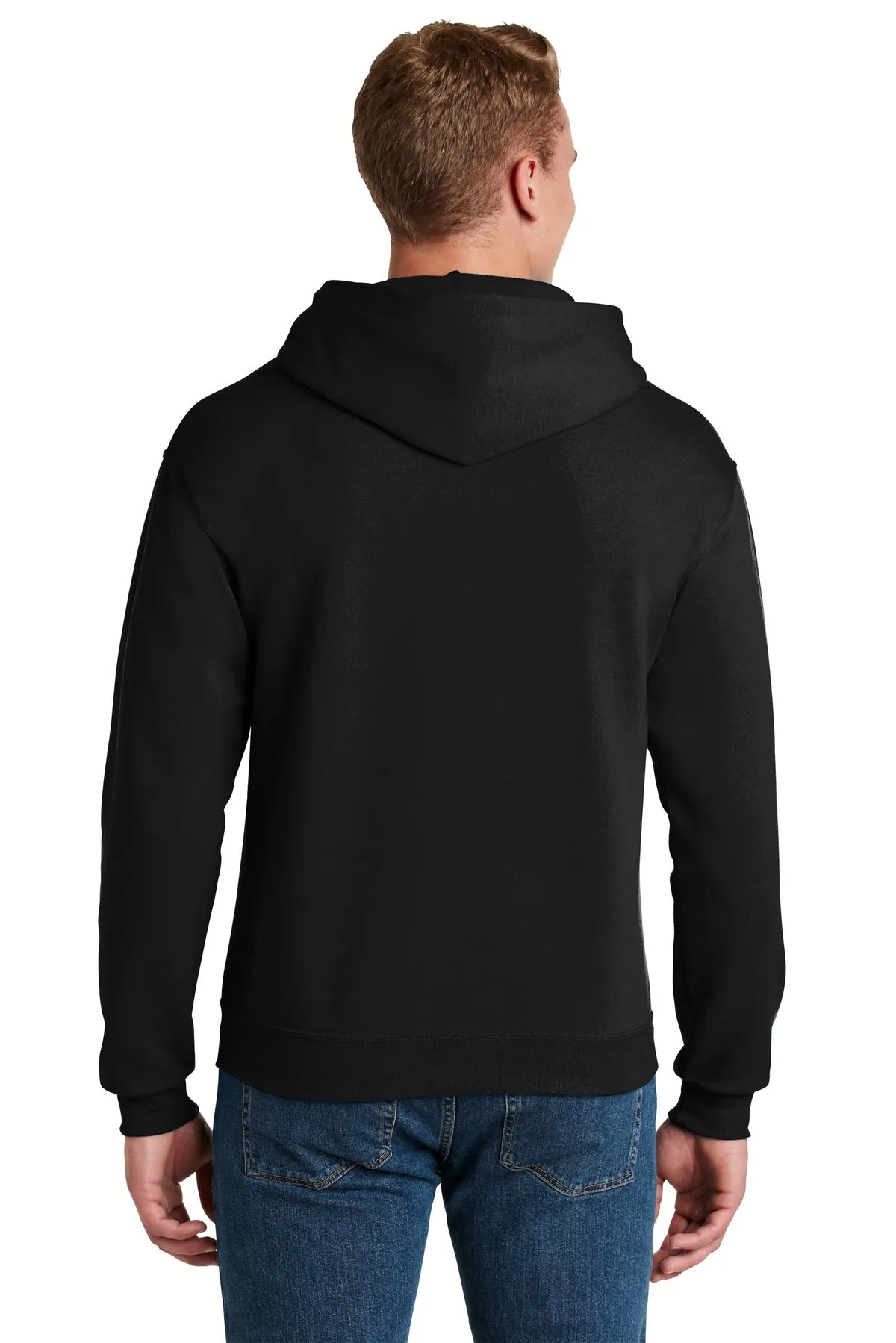 Jerzees NuBlend Pullover Hooded Sweatshirt.  996M Black