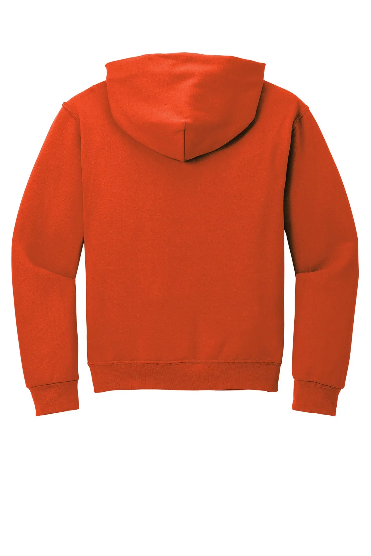 Jerzees NuBlend Pullover Hooded Sweatshirt.  996M Burnt Orange