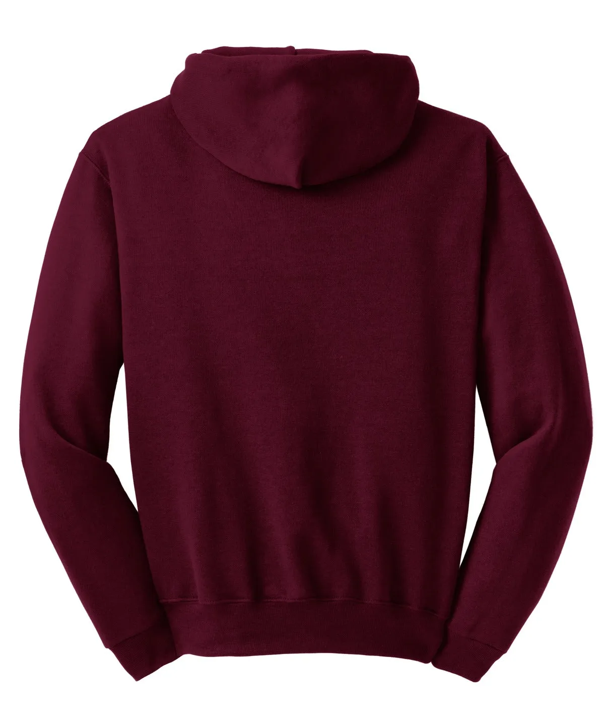Jerzees NuBlend Pullover Hooded Sweatshirt.  996M Maroon