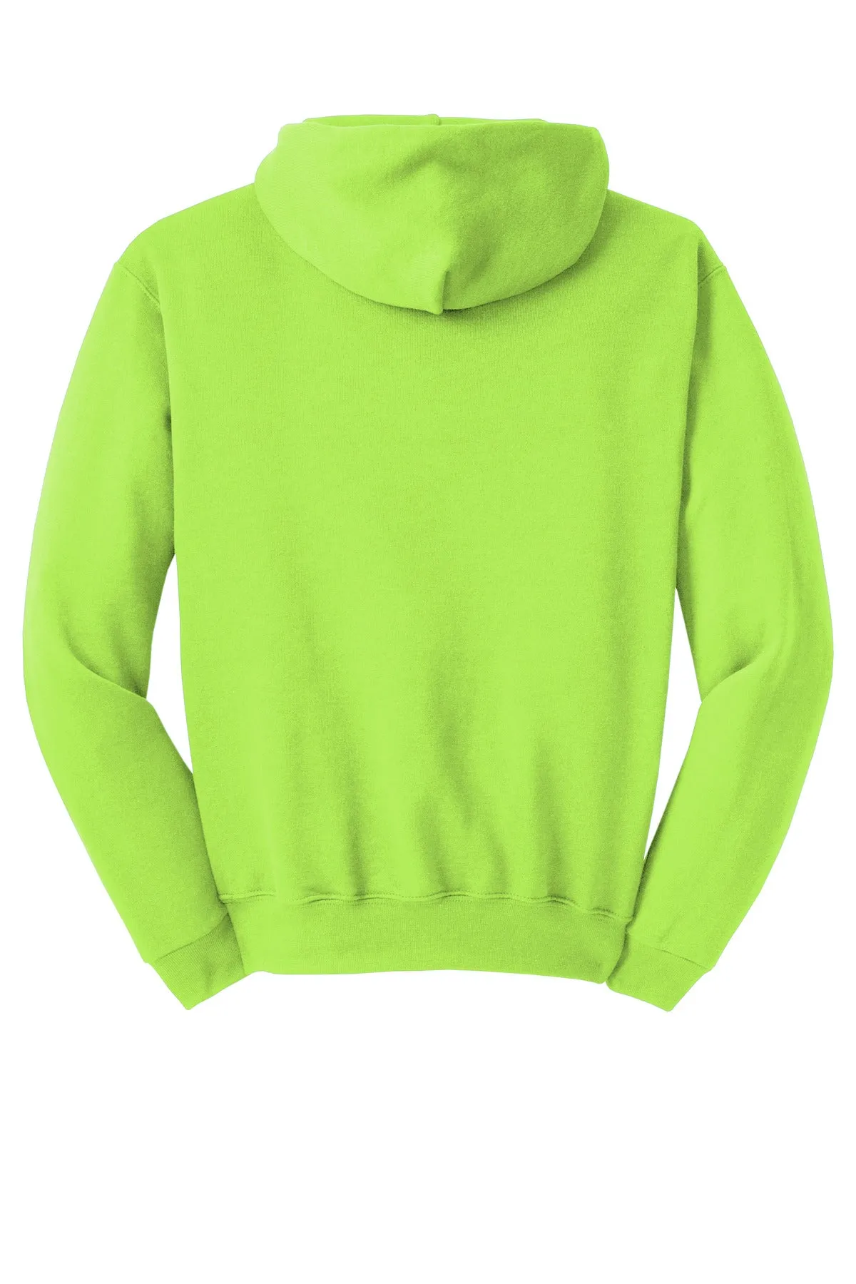 Jerzees NuBlend Pullover Hooded Sweatshirt.  996M Neon Green