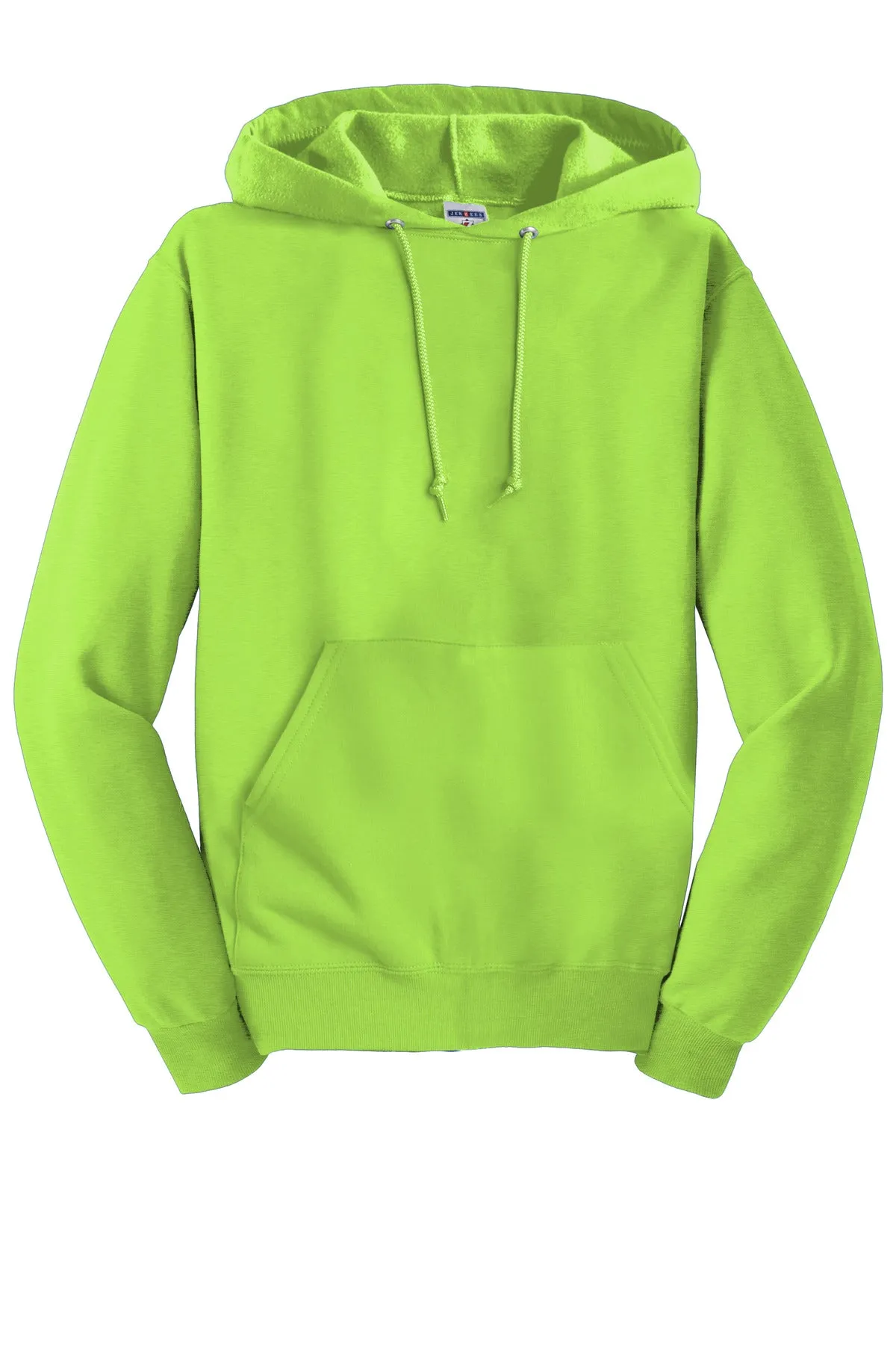 Jerzees NuBlend Pullover Hooded Sweatshirt.  996M Neon Green