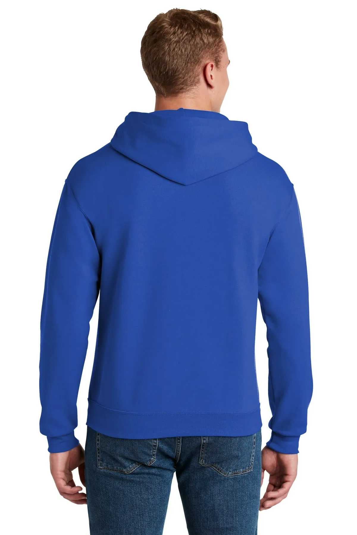 Jerzees NuBlend Pullover Hooded Sweatshirt.  996M Royal