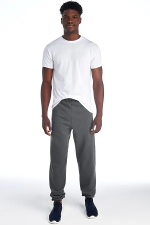 Jerzees NuBlend Sweatpant.  973M Black Heather
