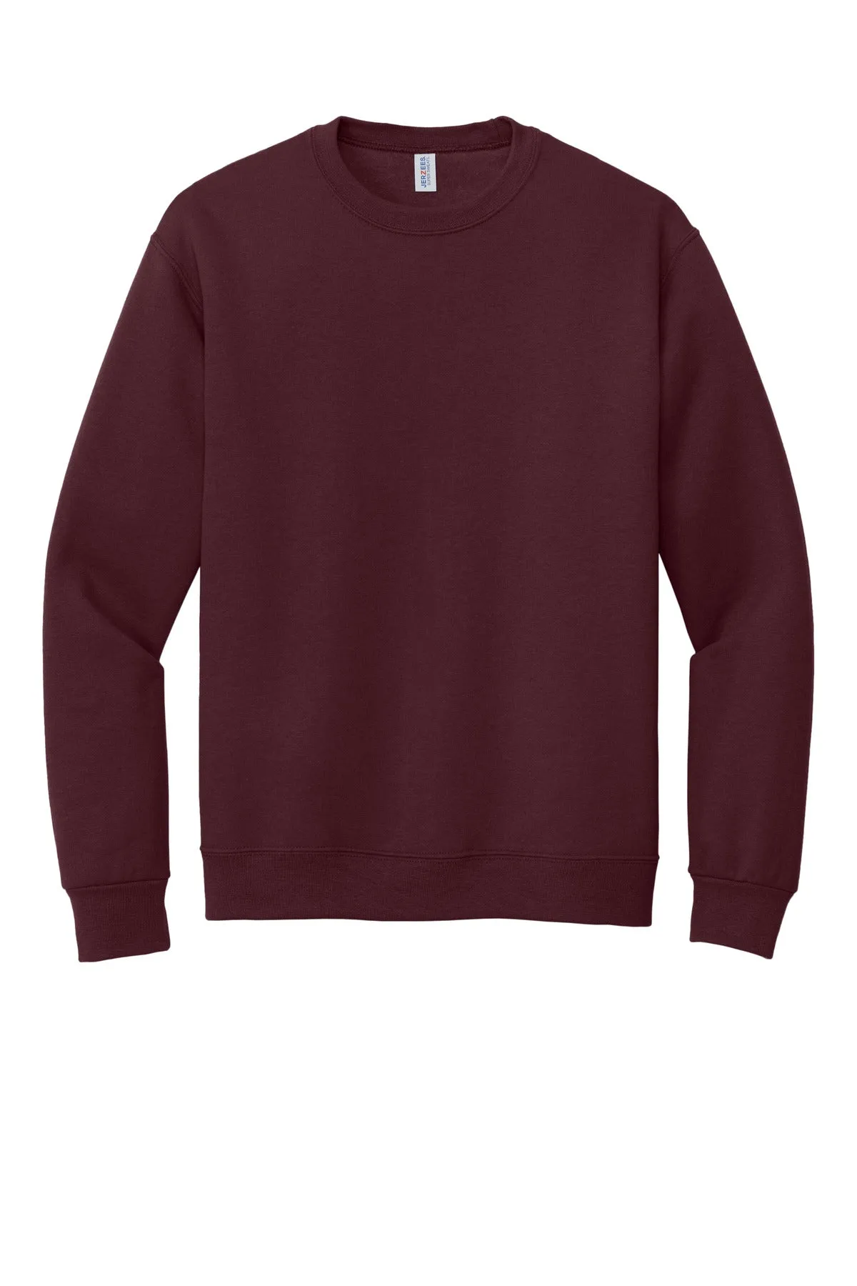 Jerzees Super Sweats NuBlend Crewneck Sweatshirt.  4662M Maroon