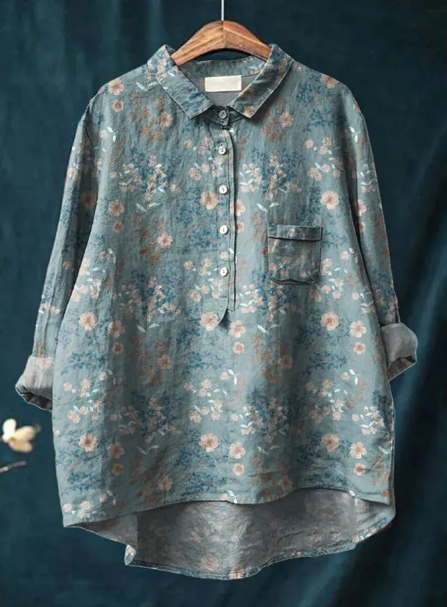 Kaia | Classic Floral Blouse