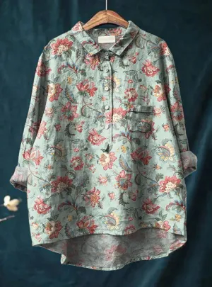 Kaia | Classic Floral Blouse