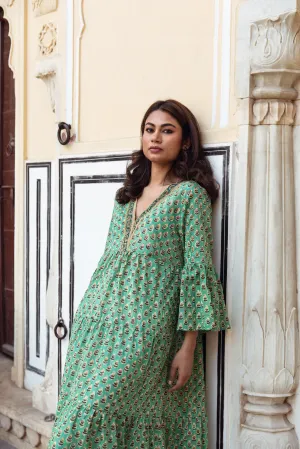 Kareena Tier Ruffle Dress