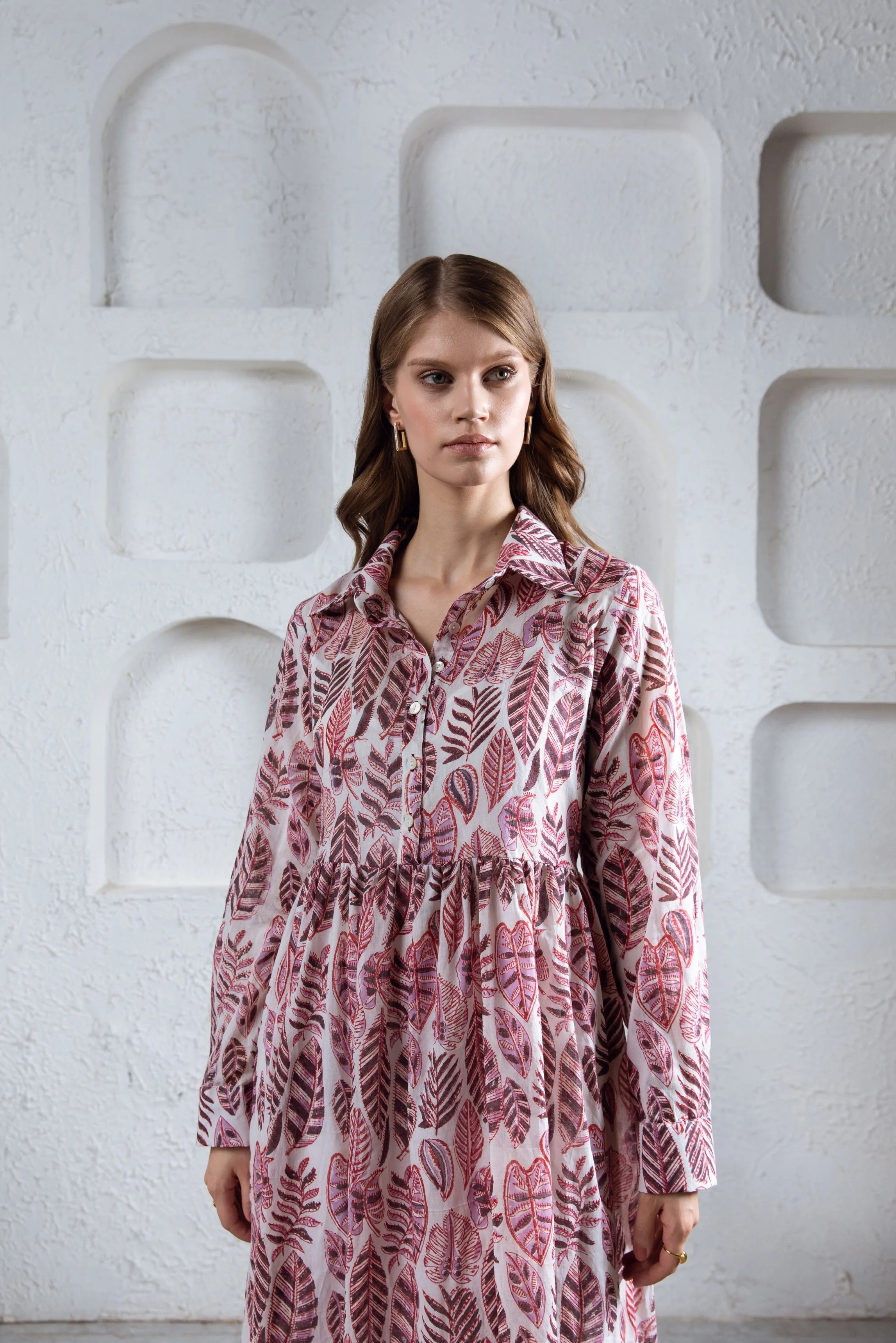 Kesar Tier Ruffle Dress