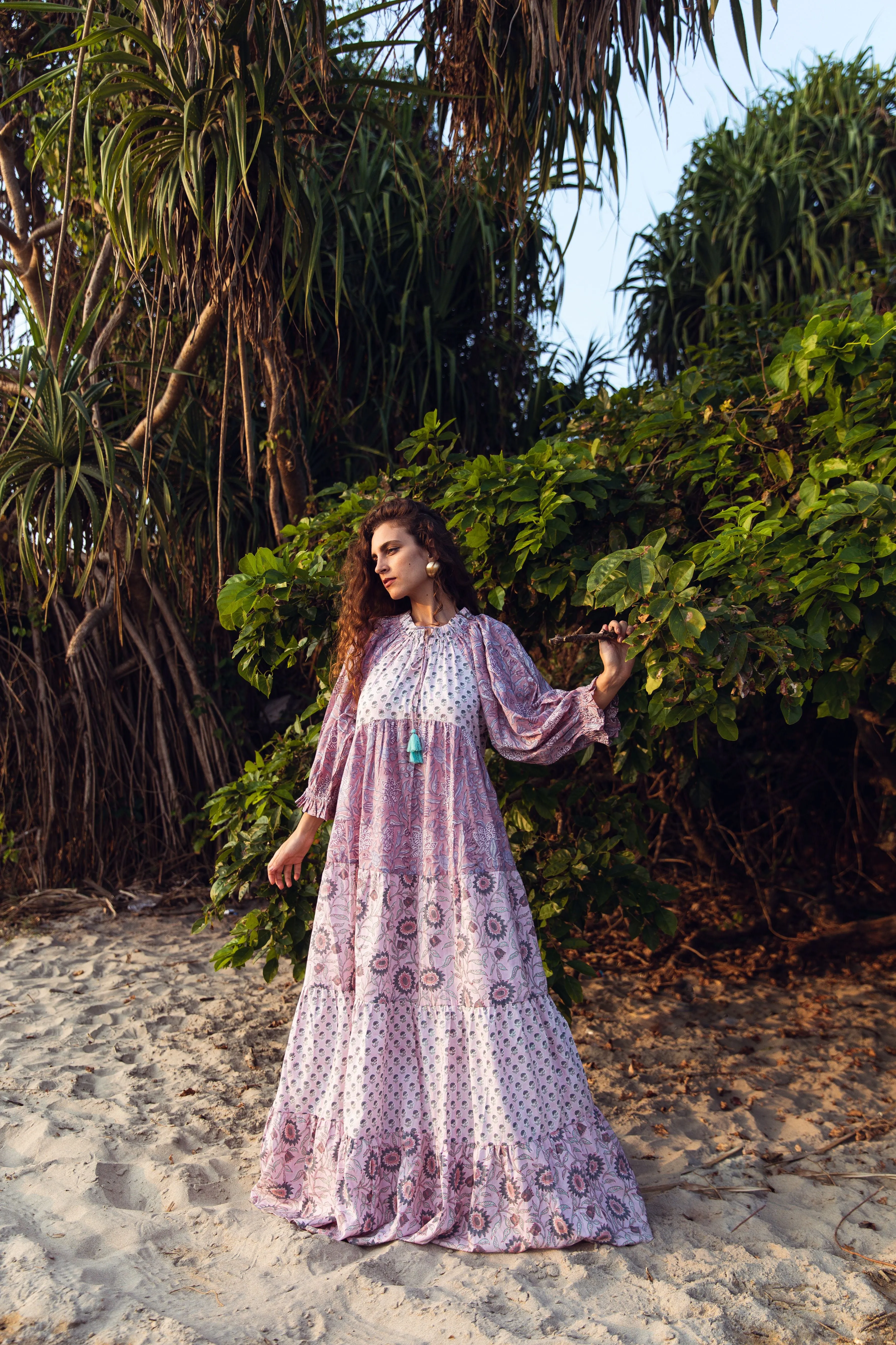 Kiffa Tier Ruffle Dress