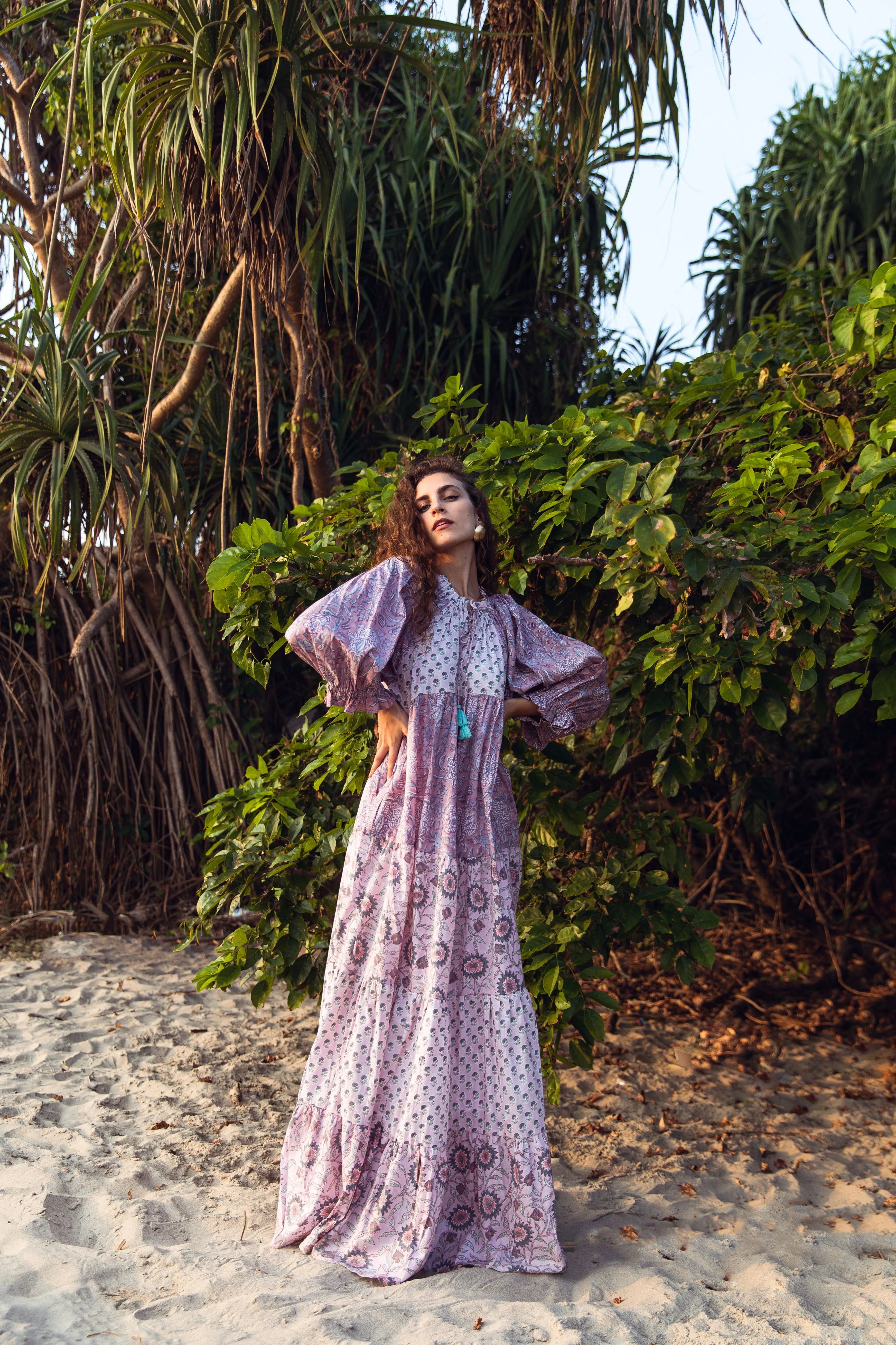 Kiffa Tier Ruffle Dress