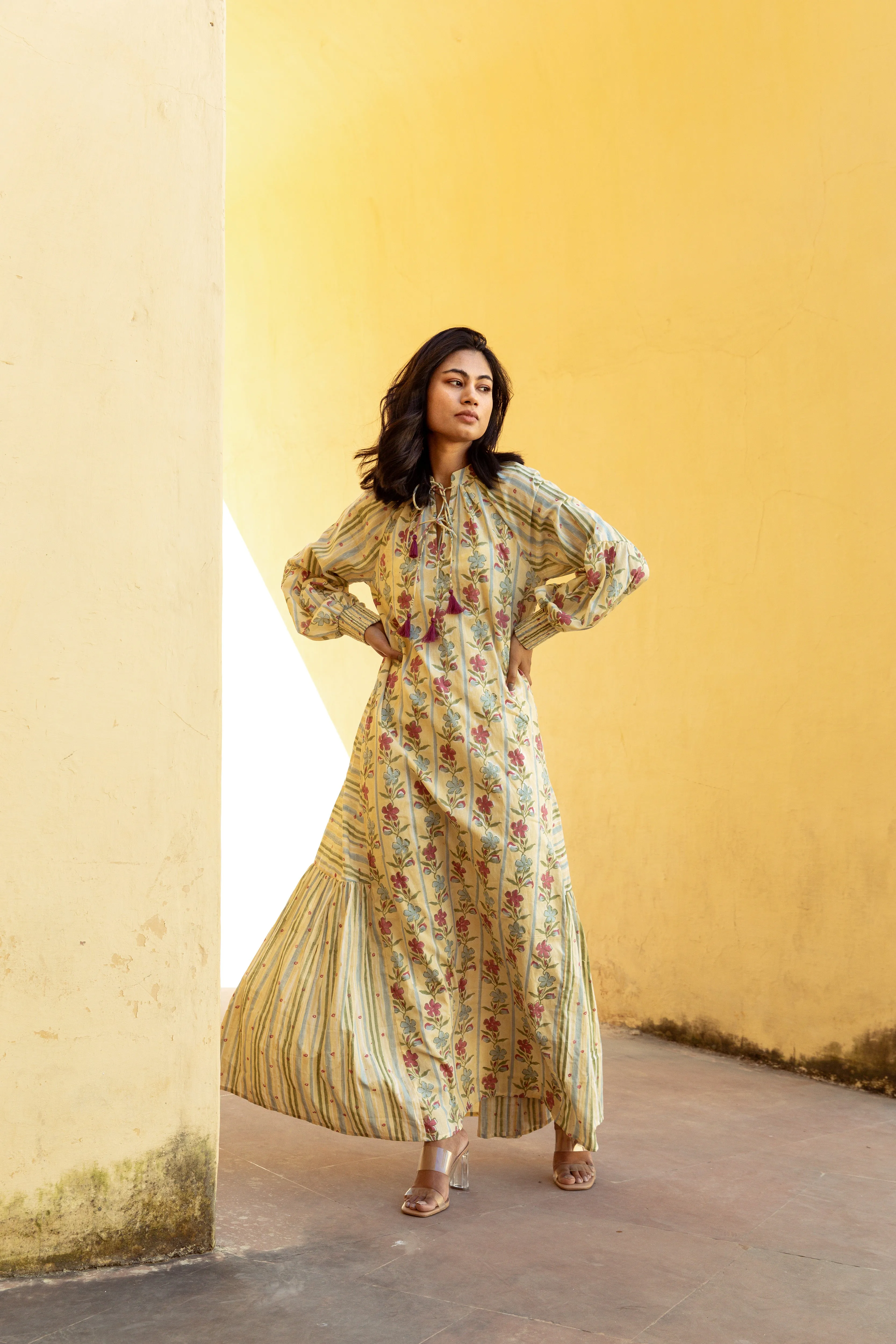 Kiffi Tier Ruffle Dress