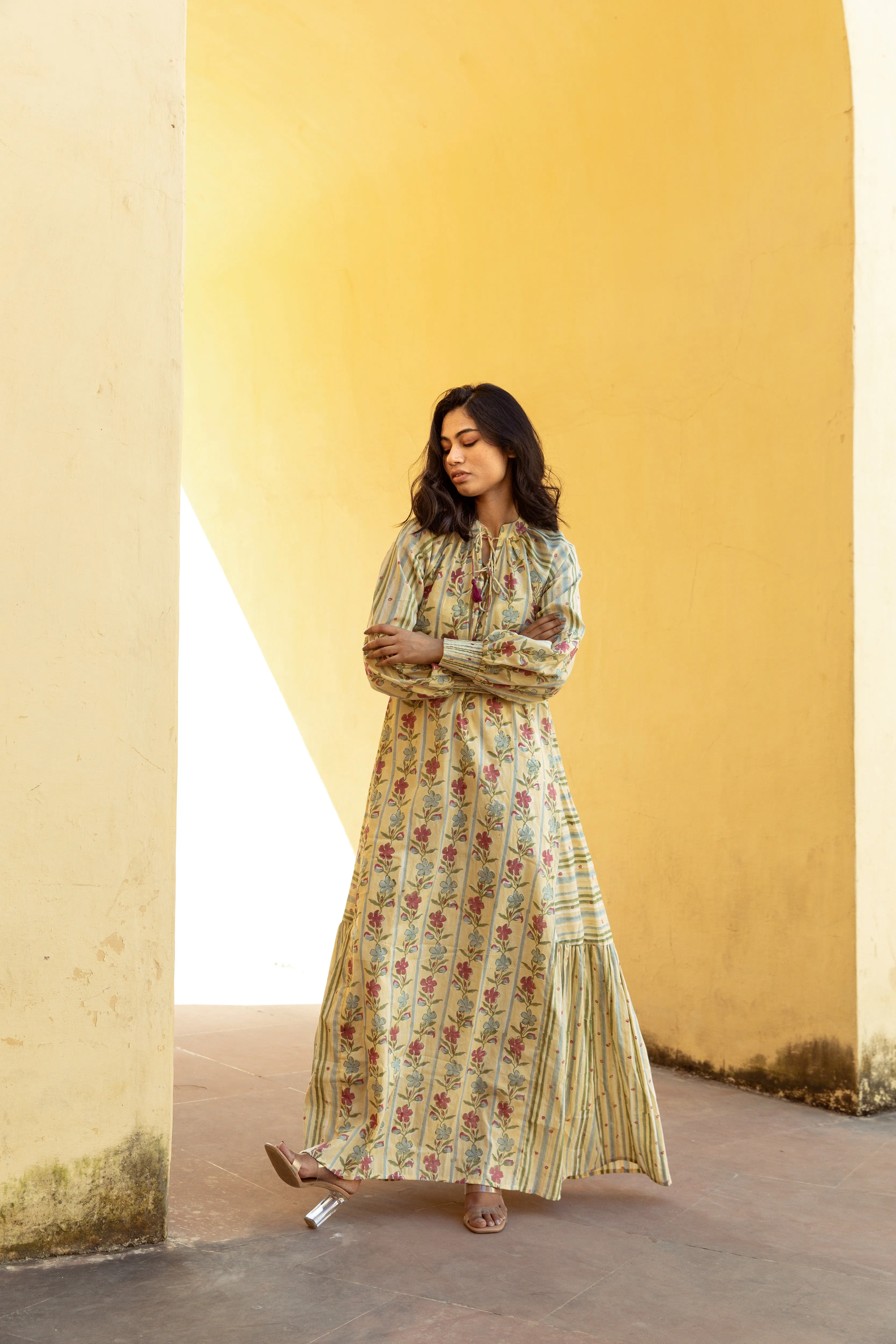 Kiffi Tier Ruffle Dress