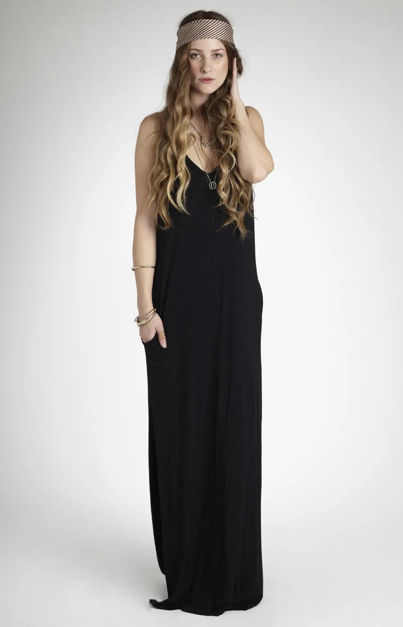 Knot Sisters Mime Dress | Black