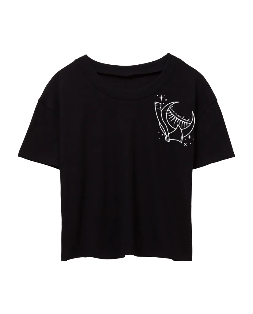 Liars Club "VON KARINNE" Cropped Tee