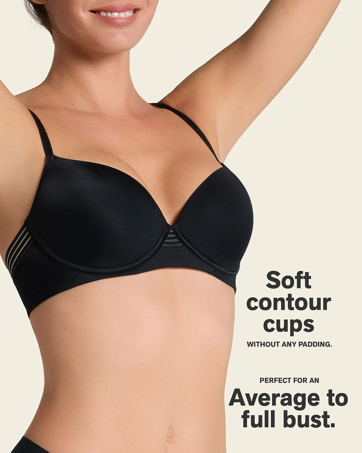 Lightly Lined Underwire T-Shirt Bra