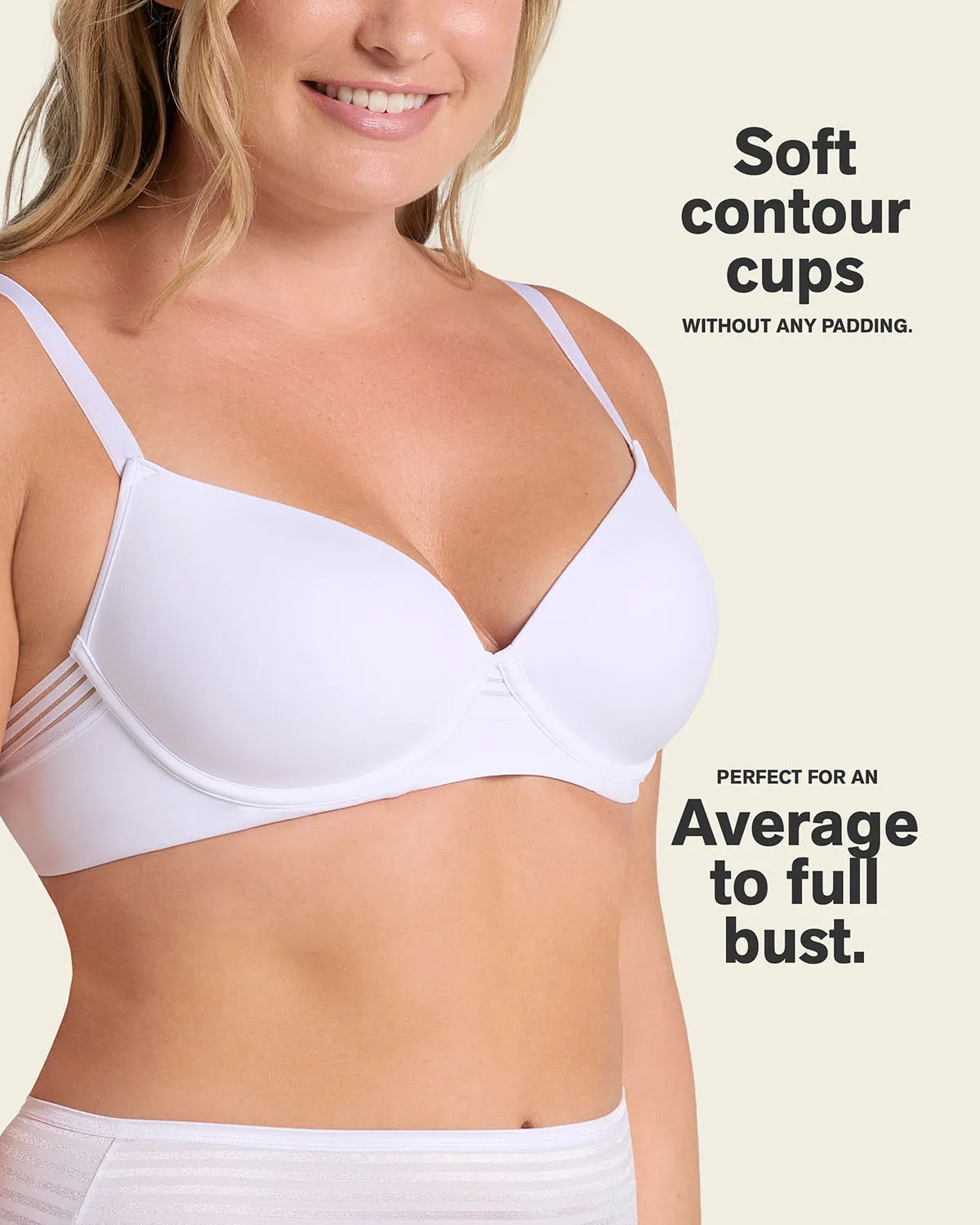 Lightly Lined Underwire T-Shirt Bra