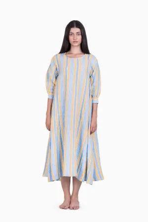 Linen Cassidy Dress-Vern Yellow