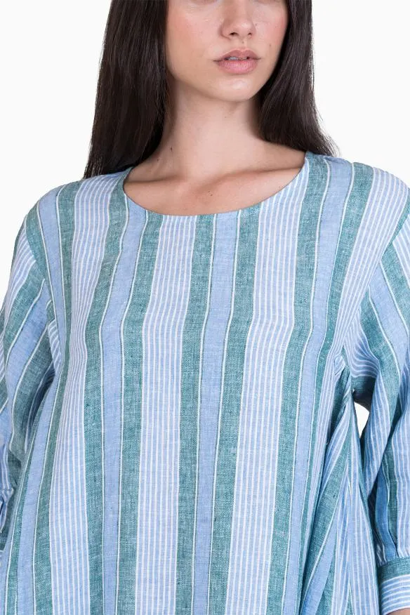 Linen Cassidy Dress-Vern Yellow