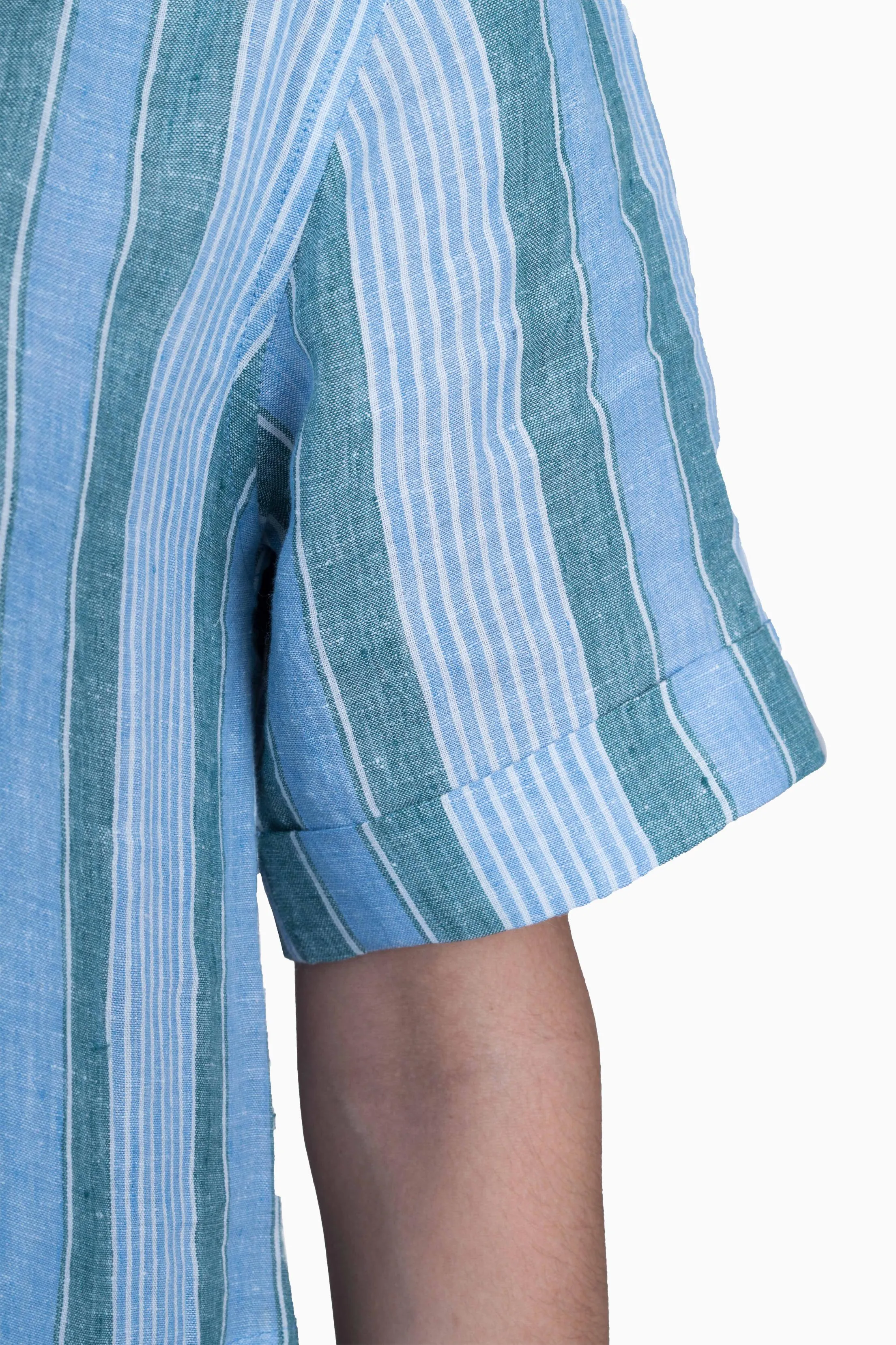 Linen Cindy Dress- Vern Yellow