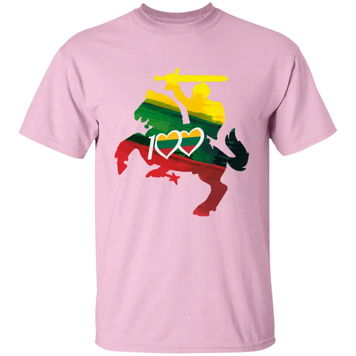 Lithuanian Knight 100 - Boys/Girls Youth Classic Short Sleeve T-Shirt