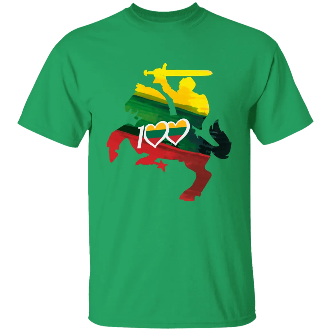 Lithuanian Knight 100 - Boys/Girls Youth Classic Short Sleeve T-Shirt
