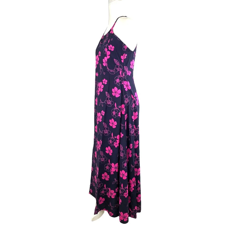Loose Fit Halter Neck Sleeveless Women's Maxi Dress
