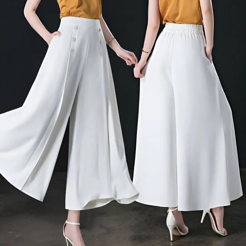 Luz María® | Refined Summer Trousers With Wide Legs