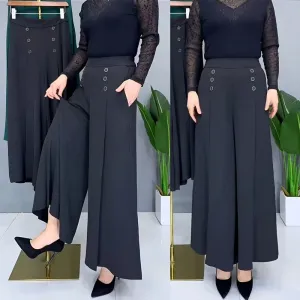 Luz María® | Refined Summer Trousers With Wide Legs