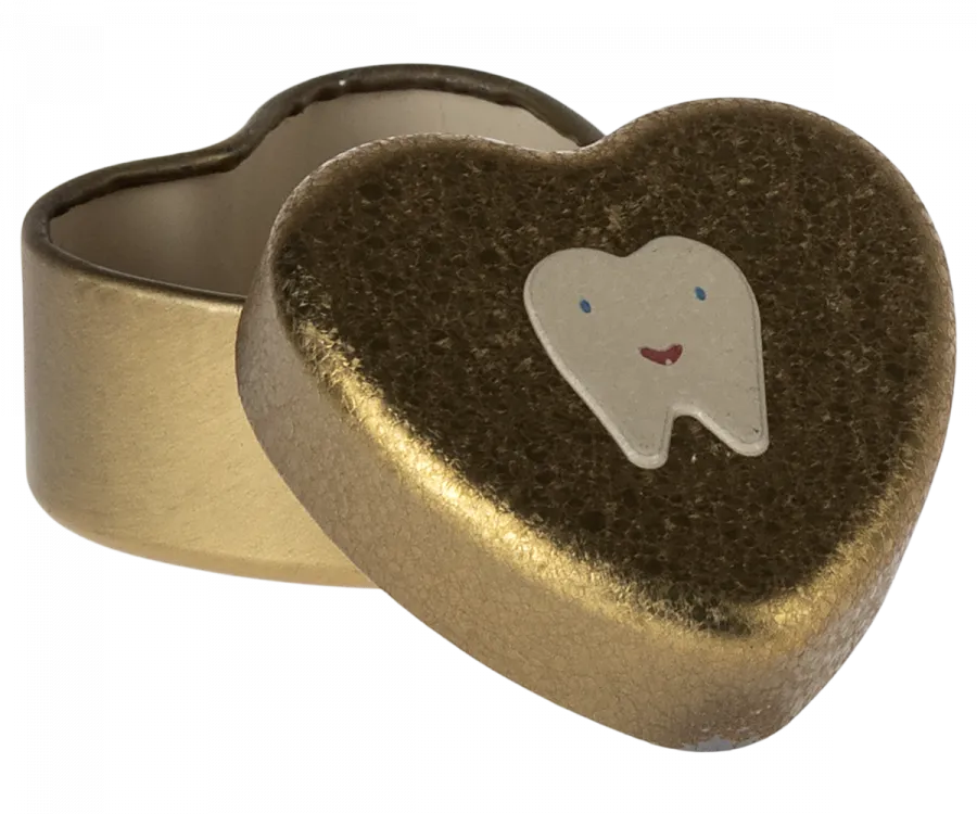 Maileg Tooth box, Small - Gold
