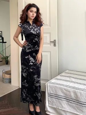 Mandarin Fitted Dress