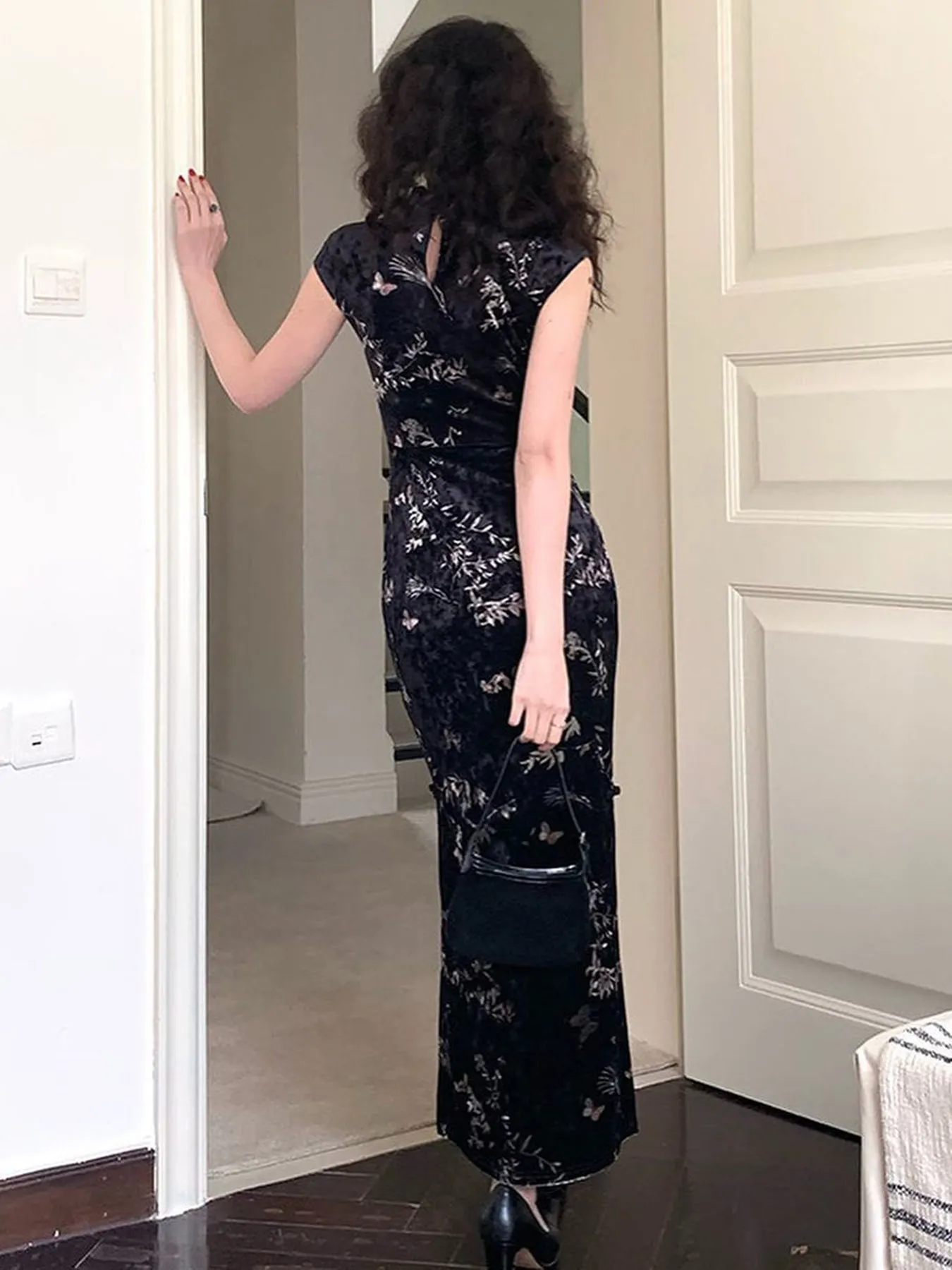 Mandarin Fitted Dress