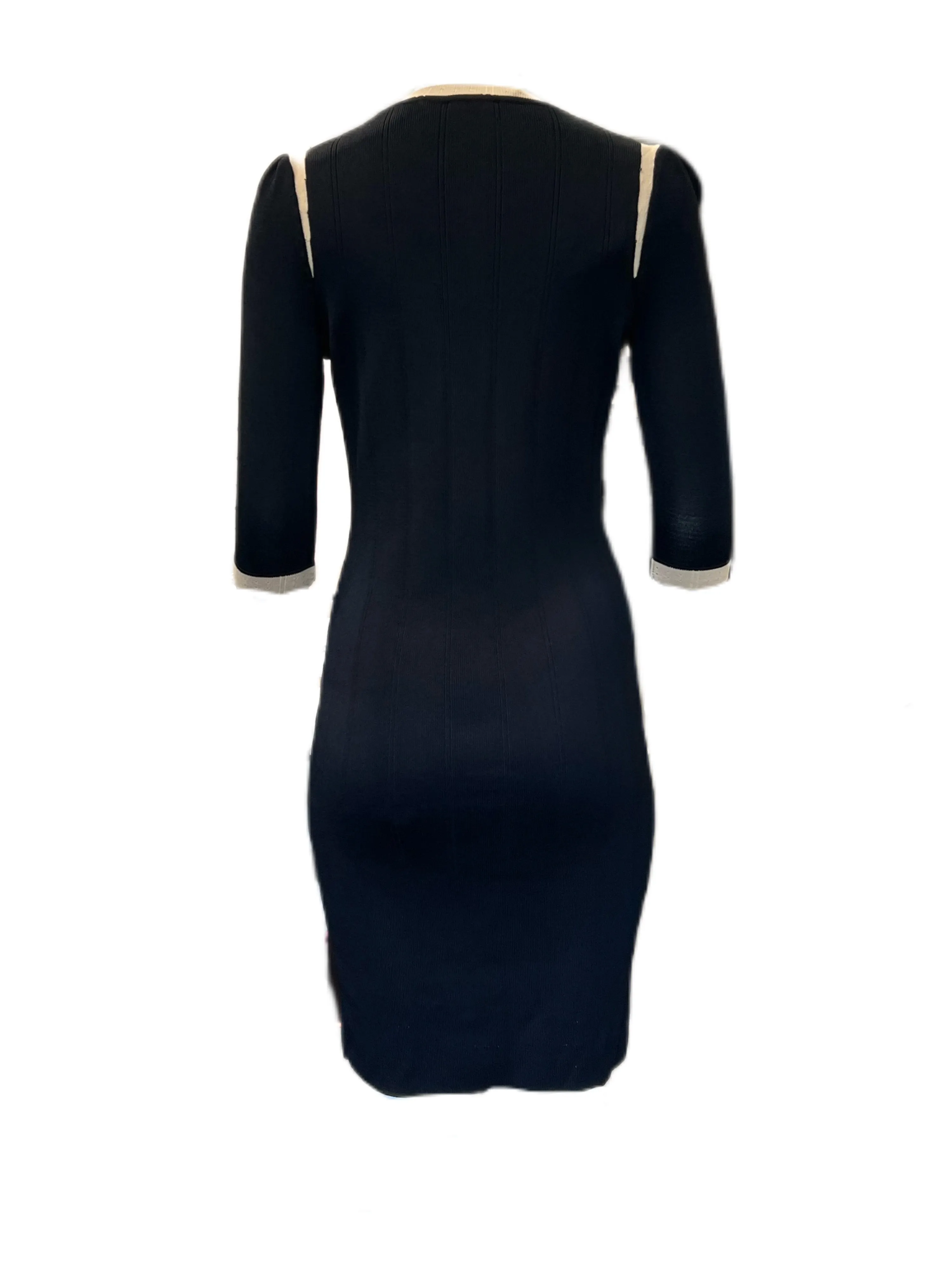 Marella By Max Mara Women's Black Gaspare Knitted Dress Size S NWT