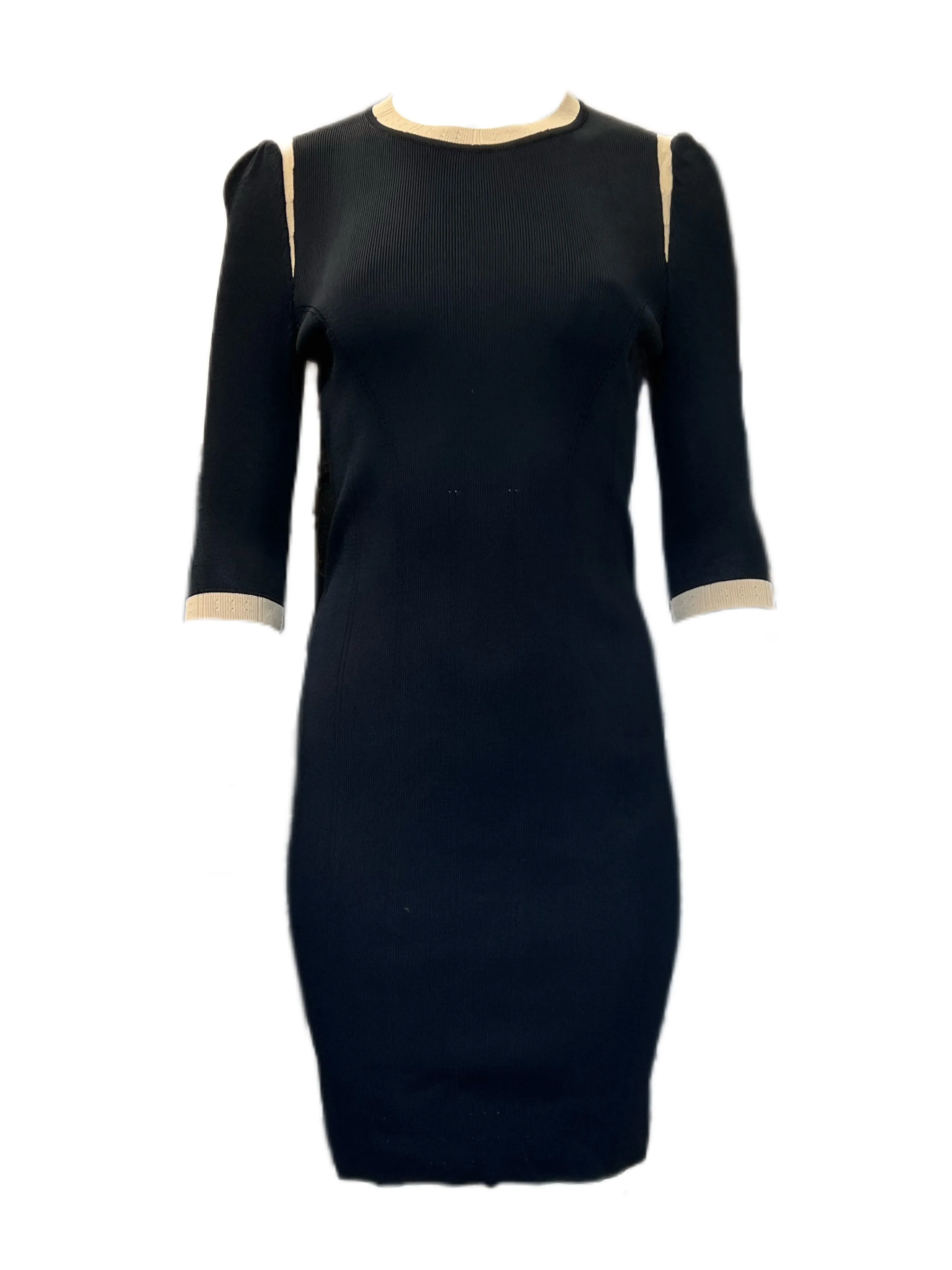 Marella By Max Mara Women's Black Gaspare Knitted Dress Size S NWT