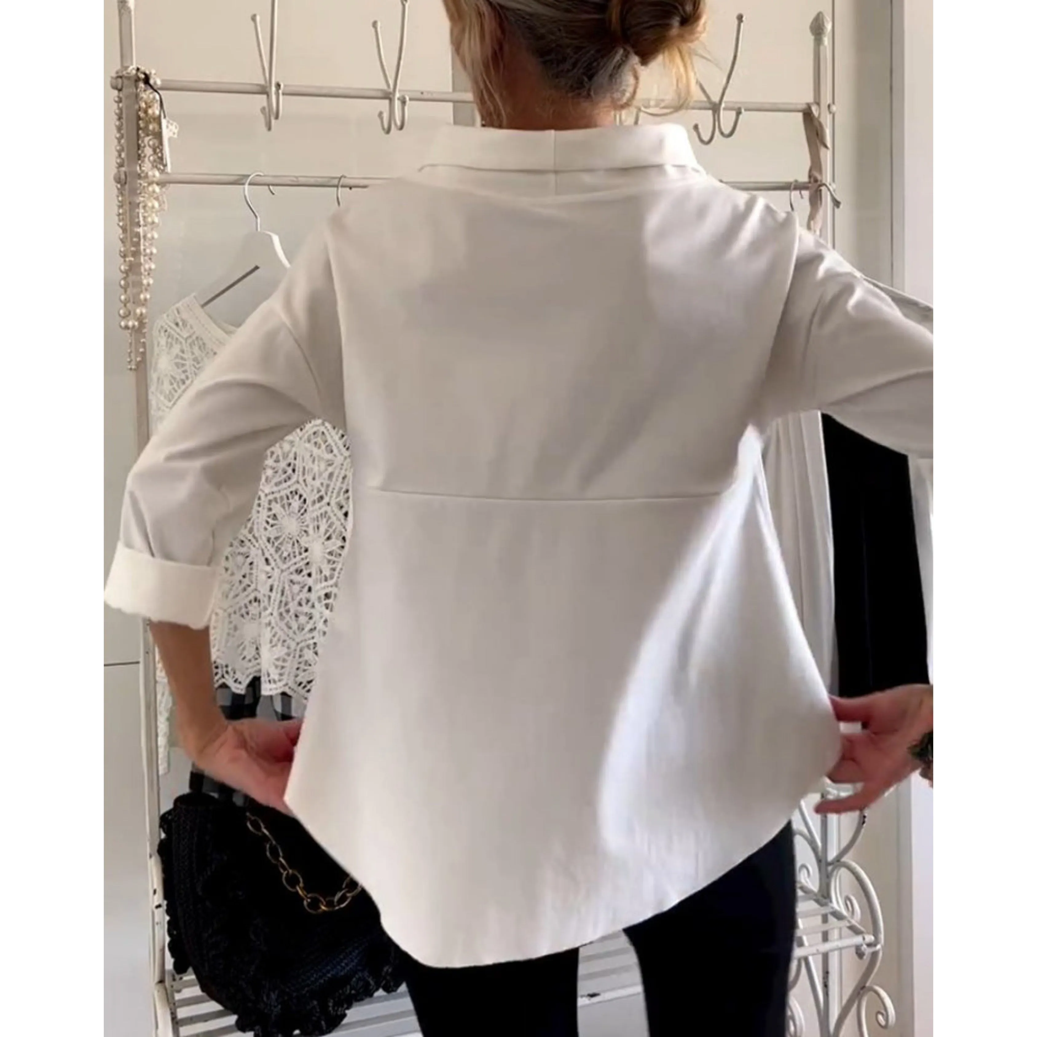 Marina® | Women's relaxed fit top, elegant
