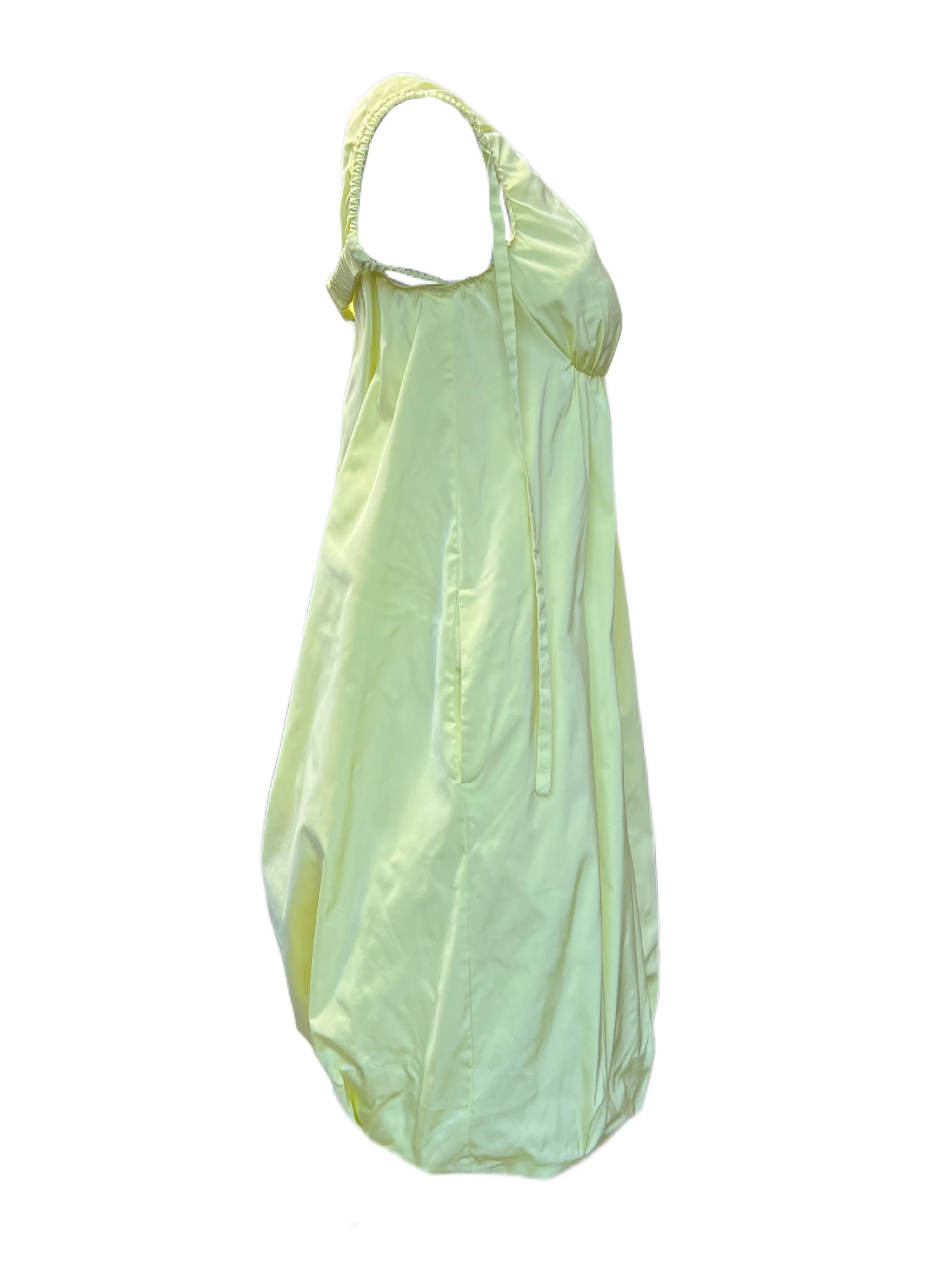 Max Mara Women's Lemon Opaco Sleeveless Sheath Dress Size 8 NWT