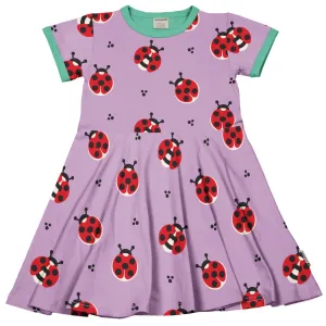 Maxomorra Ladybug Circle Dress Ss25