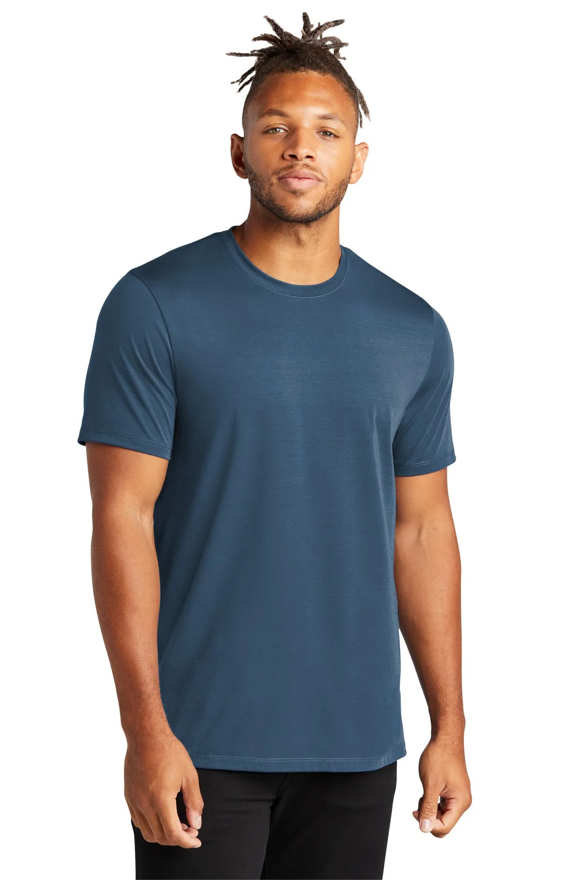 Mercer Mettle Stretch Jersey Crew MM1016 Insignia Blue