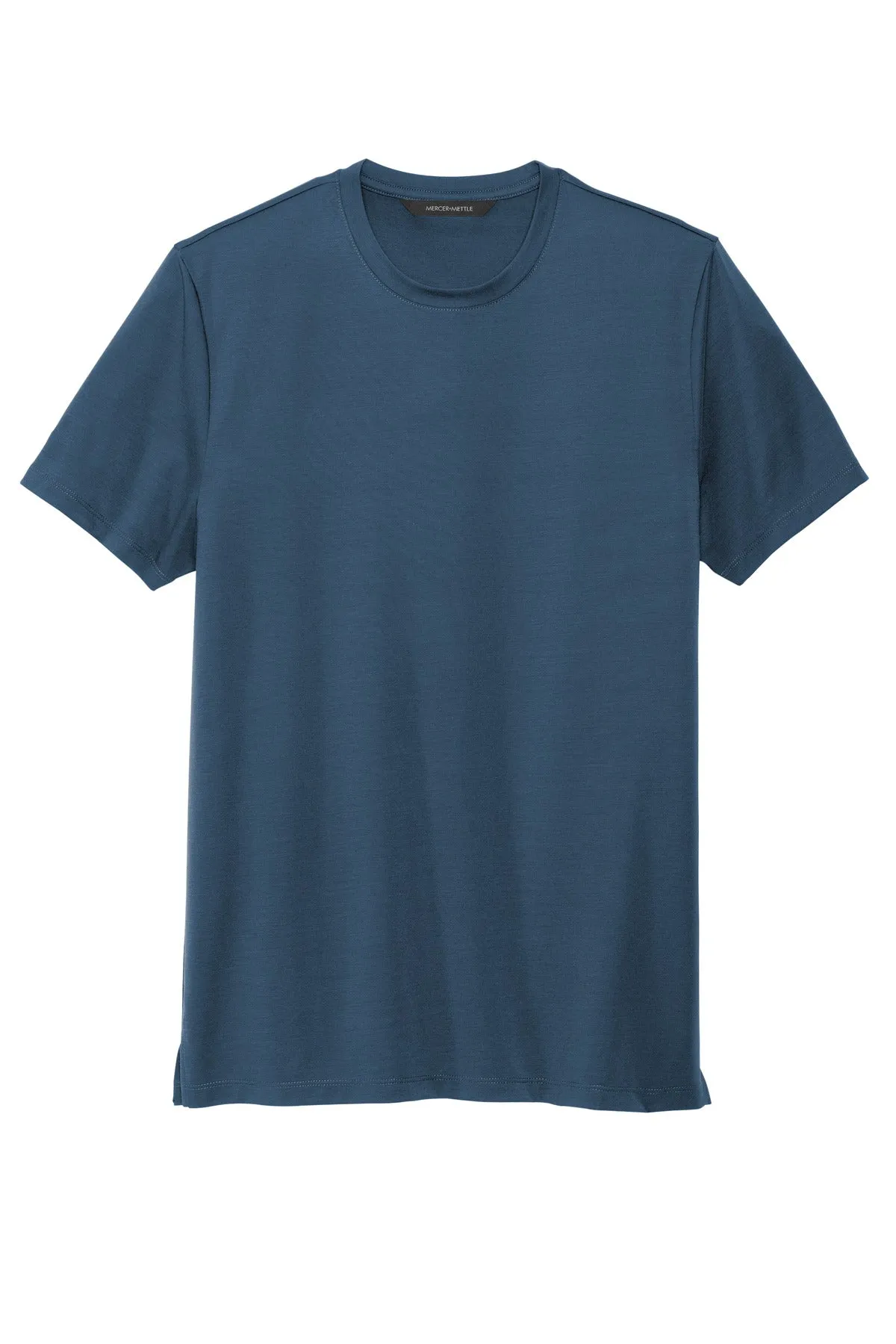 Mercer Mettle Stretch Jersey Crew MM1016 Insignia Blue