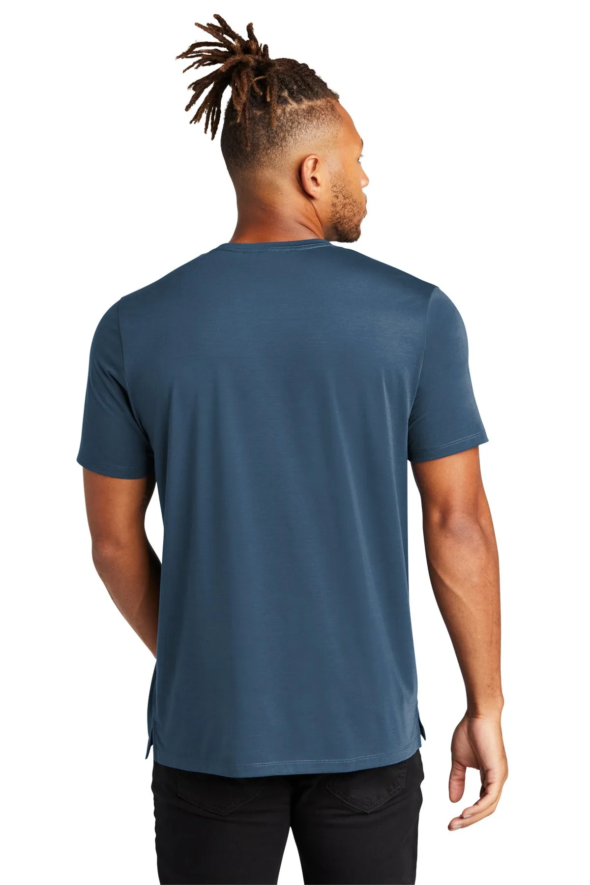 Mercer Mettle Stretch Jersey Crew MM1016 Insignia Blue