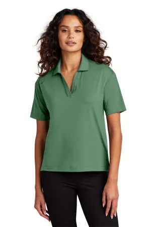 Mercer Mettle Women's Stretch Jersey Polo MM1015 Sage