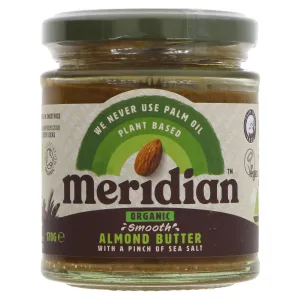 Meridian | Almond Butter Smooth   Salt | 170G