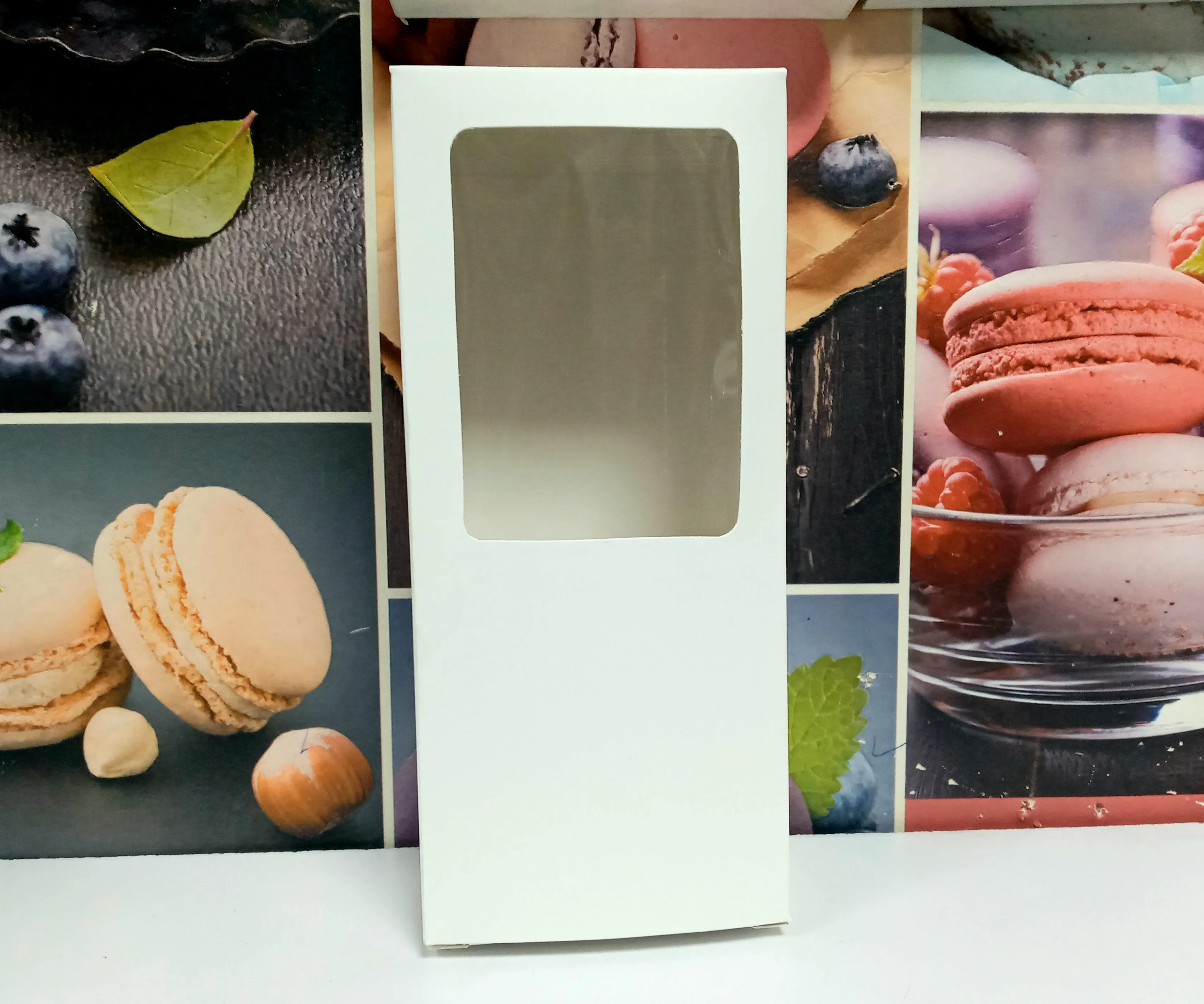 MINI BREAD/SCONES/BUNS  PACKAGING BOXES WITH WINDOW