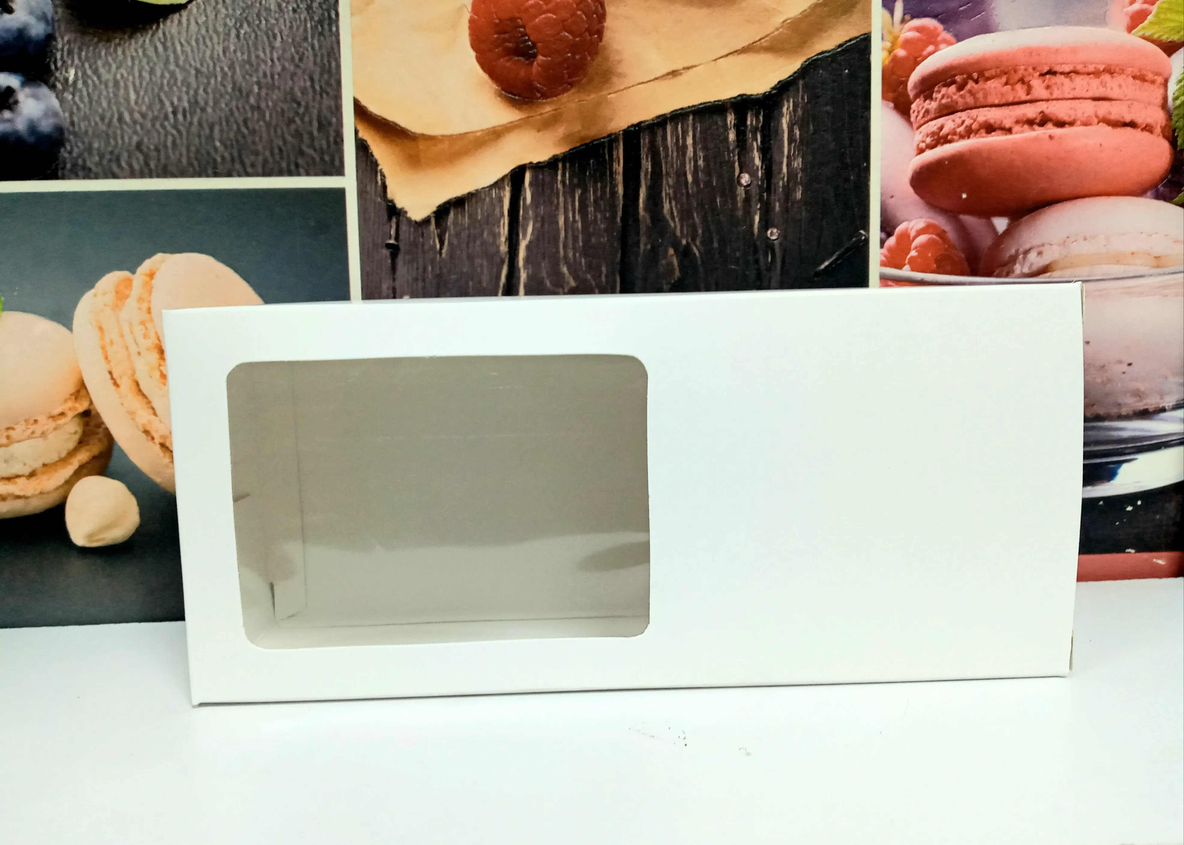 MINI BREAD/SCONES/BUNS  PACKAGING BOXES WITH WINDOW