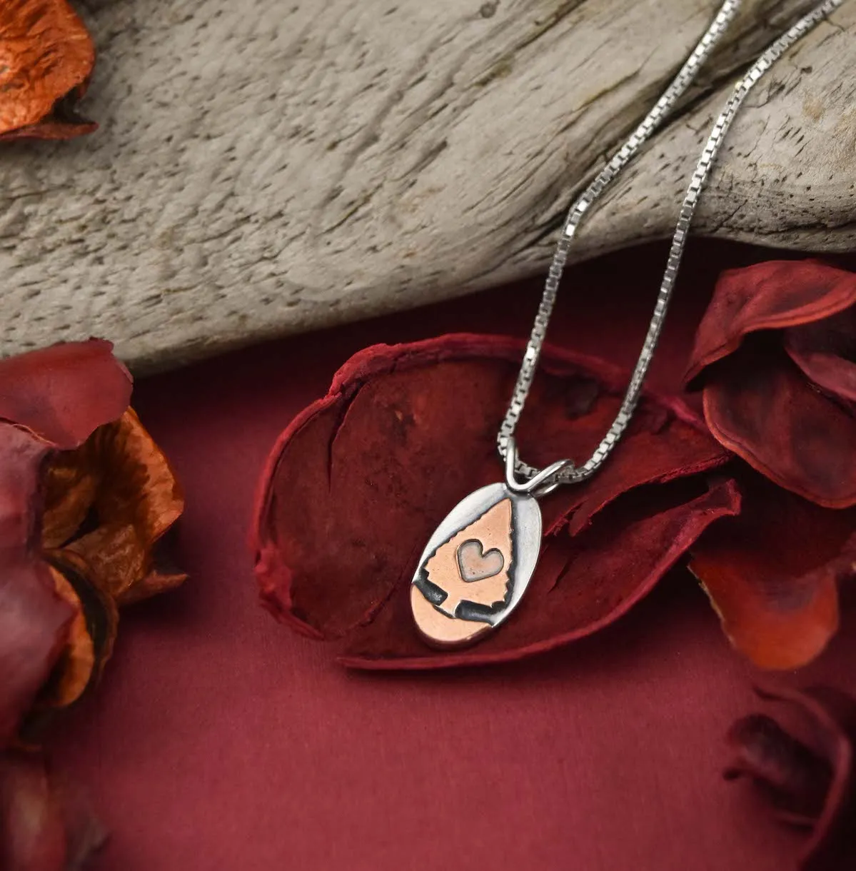 Mini Heartwood Pendant