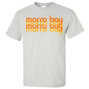 Morro Bay Sunset Stack Asst Colors T-shirt/tee
