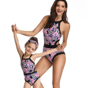 Mother And Daughter Swimsuit Family Look