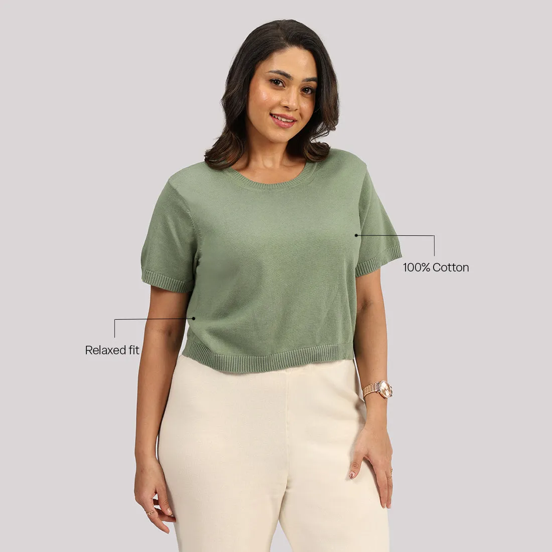 Move All Day Crop Top