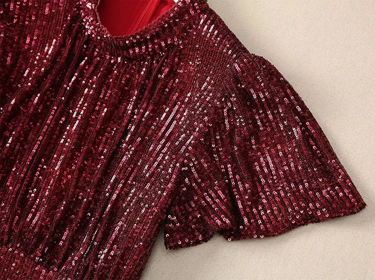 Novie Sequins Dress