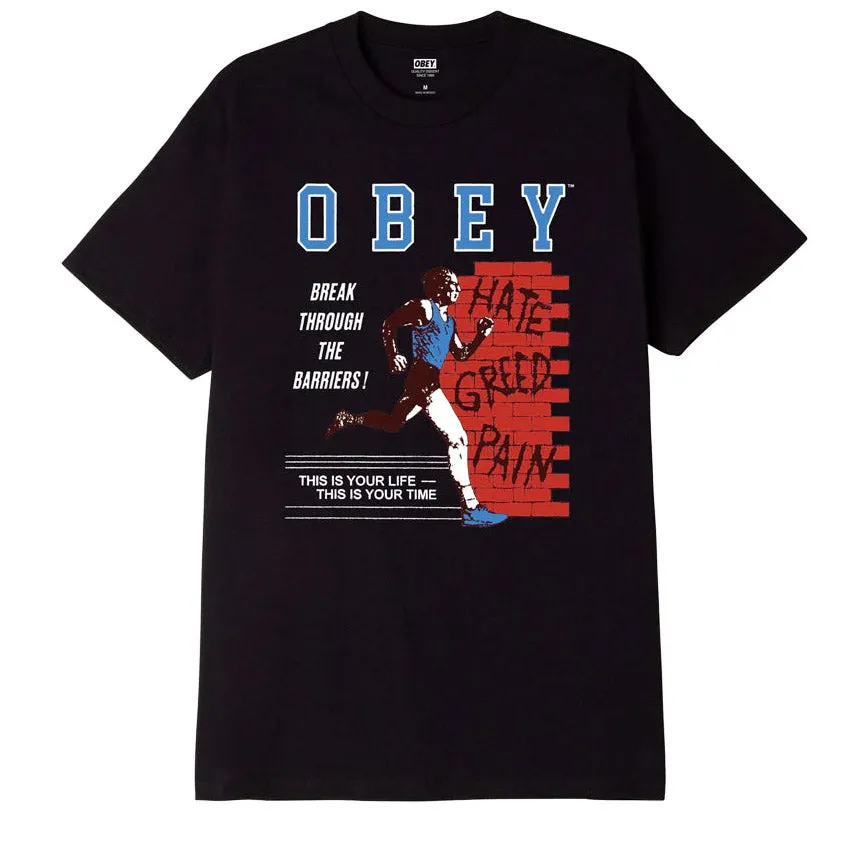 Obey break barriers t-shirt