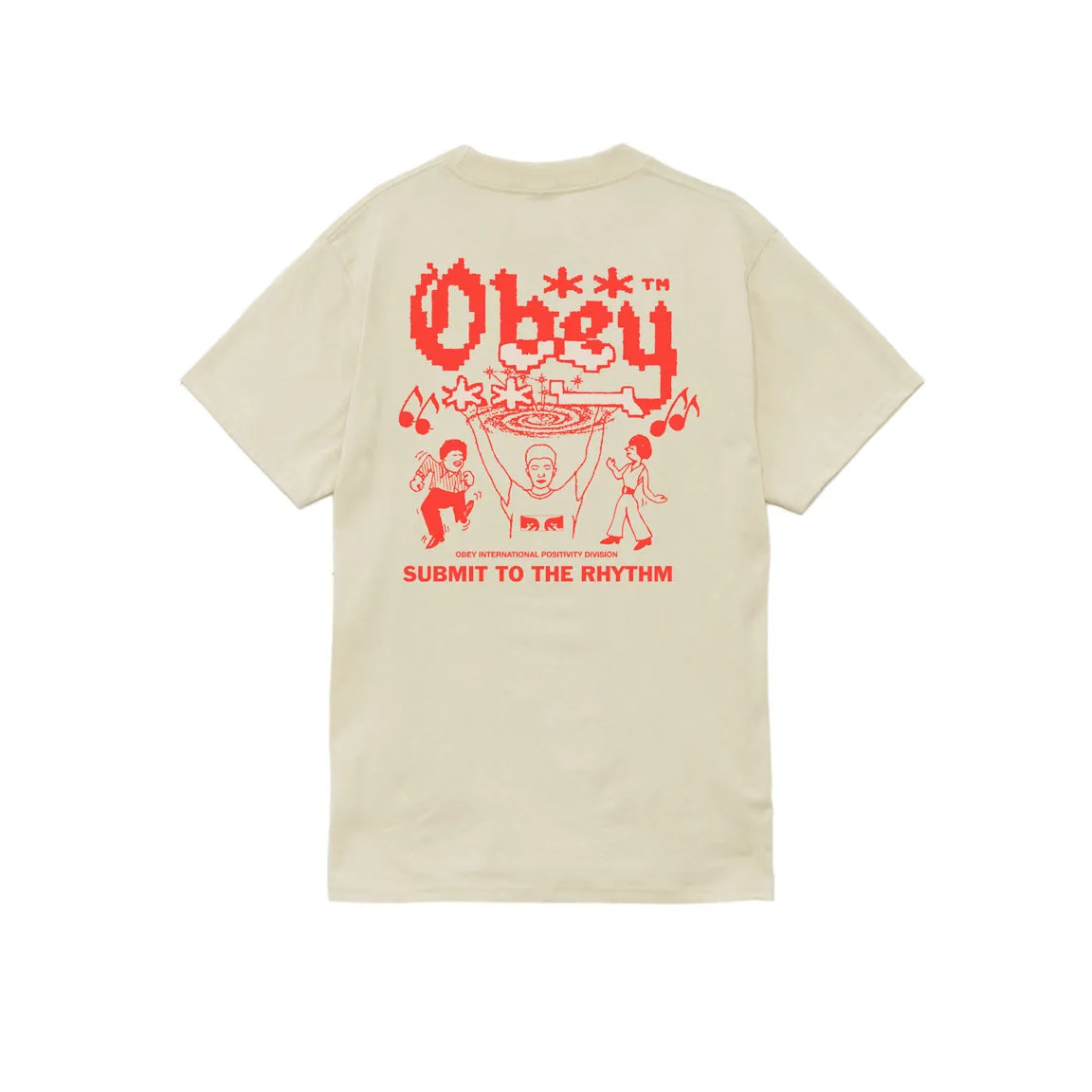 Obey submit to the rhythm Classic tee